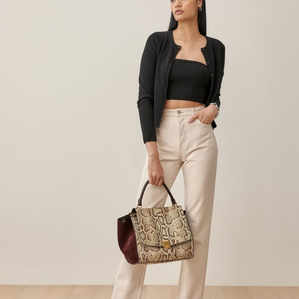 Reformation Cashmere Sweater Set in Black | US M